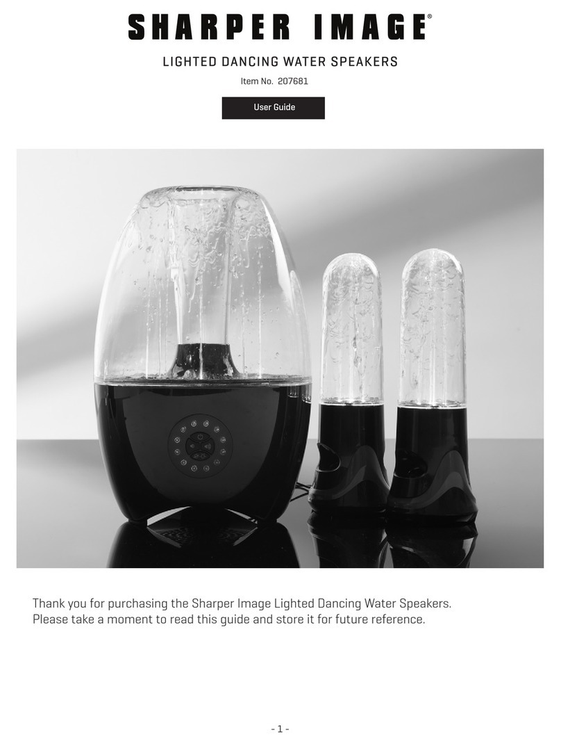 Sharper Image 207681 User manual