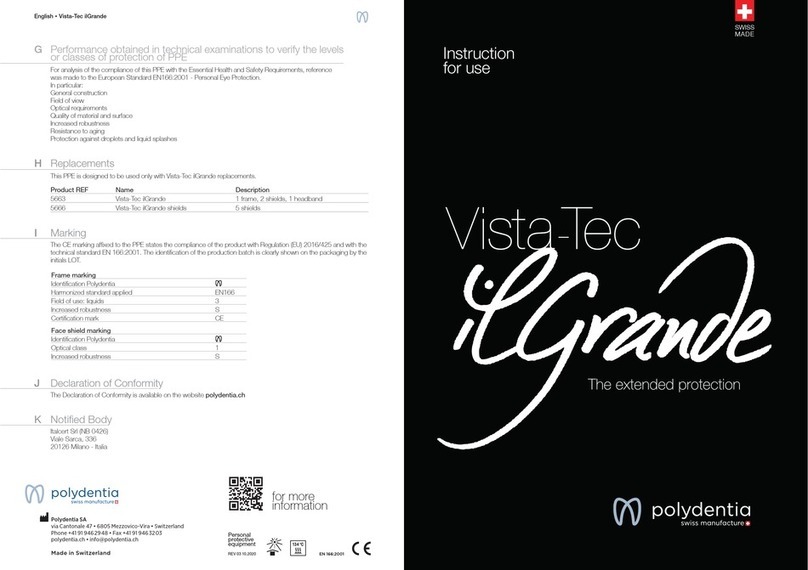 POLYDENTIA Vista-Tec ilGrande Instructions for use