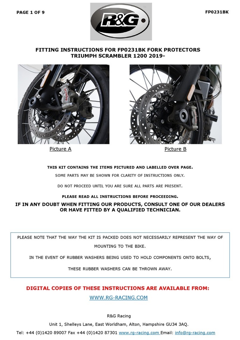 R&G FP0231BK User manual