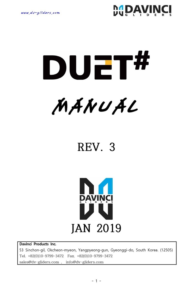 DAVINCI GLIDERS DUET manual DAVINCI GLIDERS DUET manual