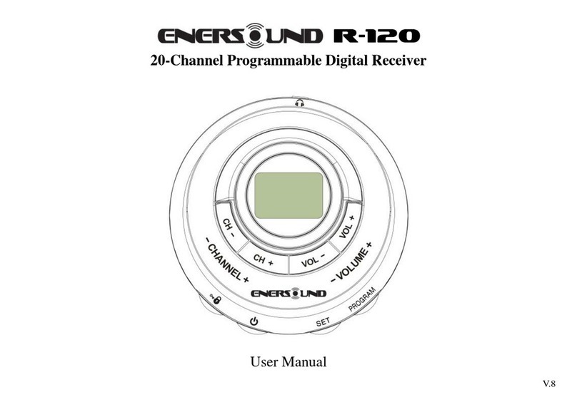 Enersound R-120 user manual