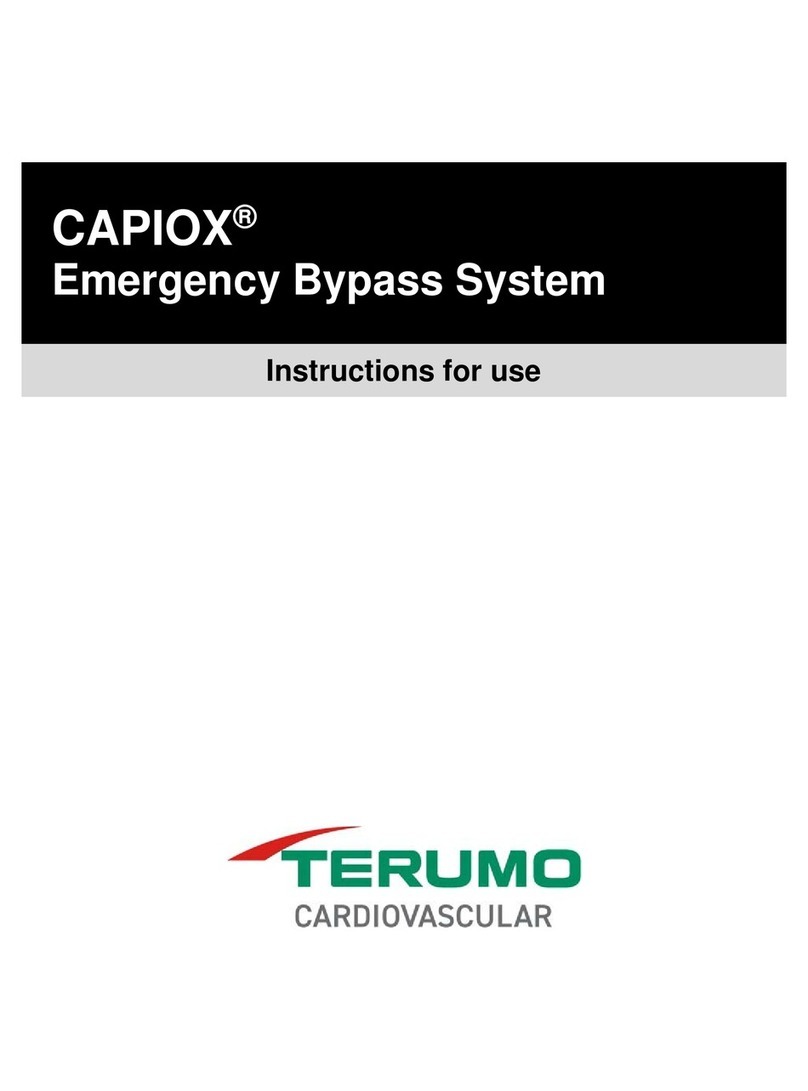 Terumo CAPIOX EBS Circuit with X coating User manual