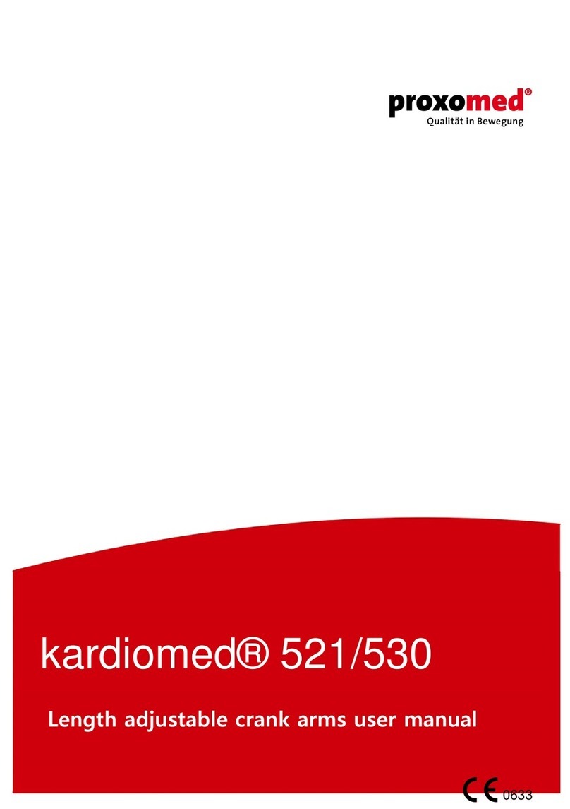 Proxomed kardiomed 521 User manual