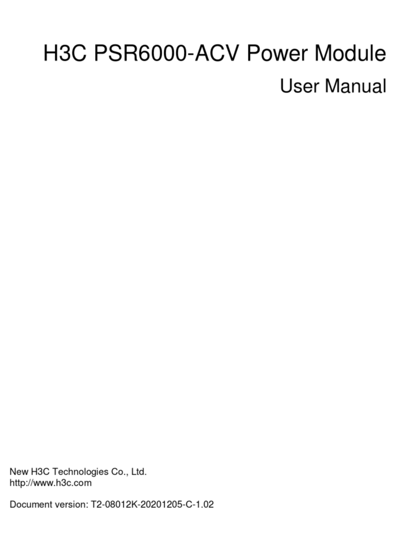 H3C PSR6000 user manual