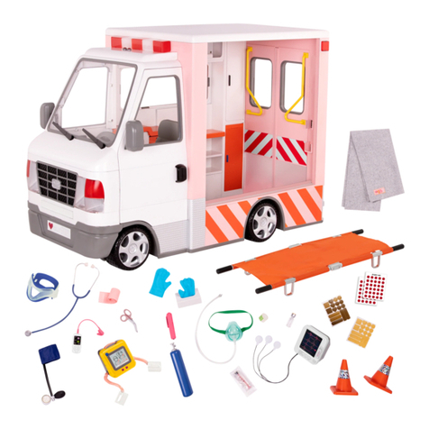 Our Generation OG Rescue Ambulance BD37959 User manual