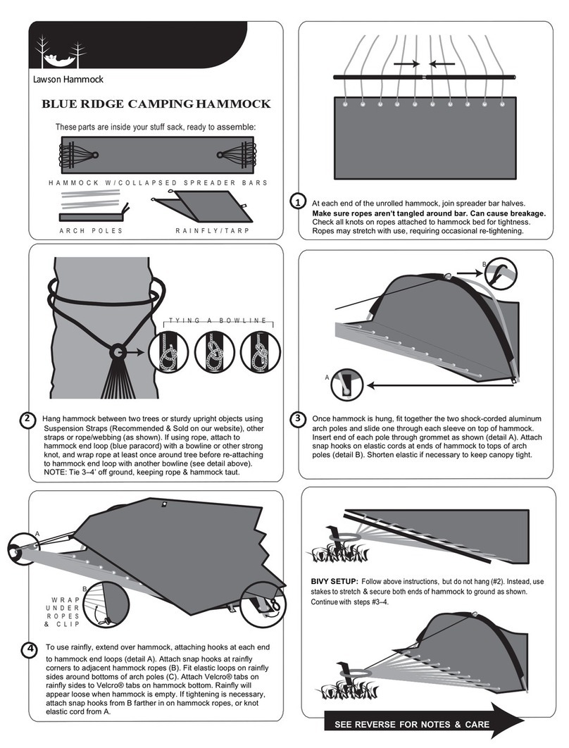 Lawson Hammock BLUE RIDGE CAMPING HAMMOCK Guide