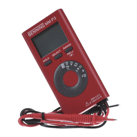 PEWA BENNING MM P3 operating manual
