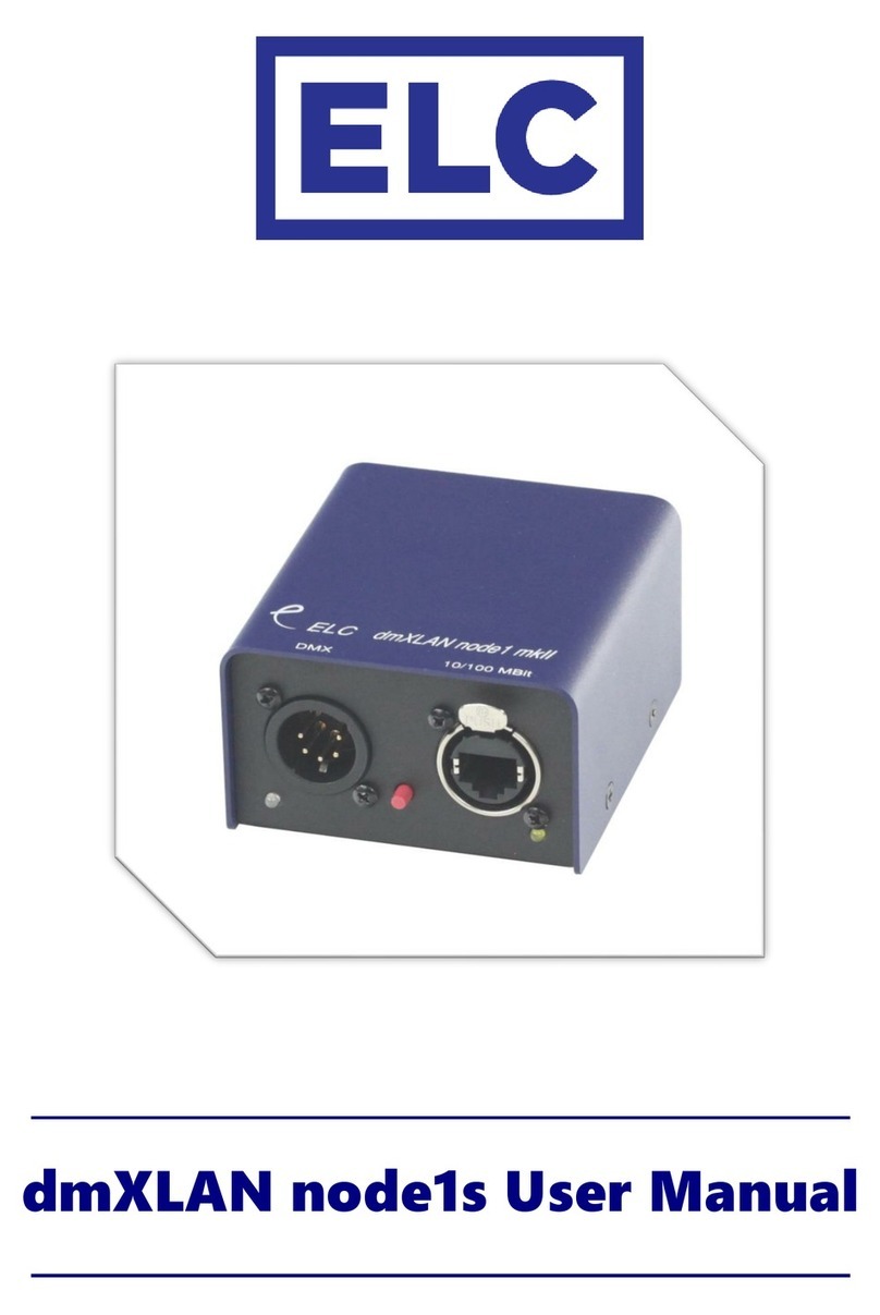 ELC dmXLAN node1s user manual