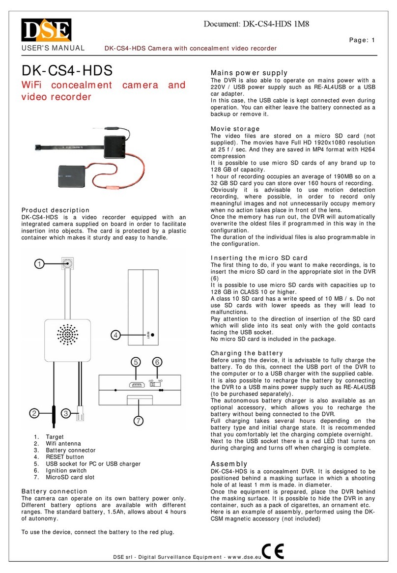 DSE DK-CS4-HDS User manual