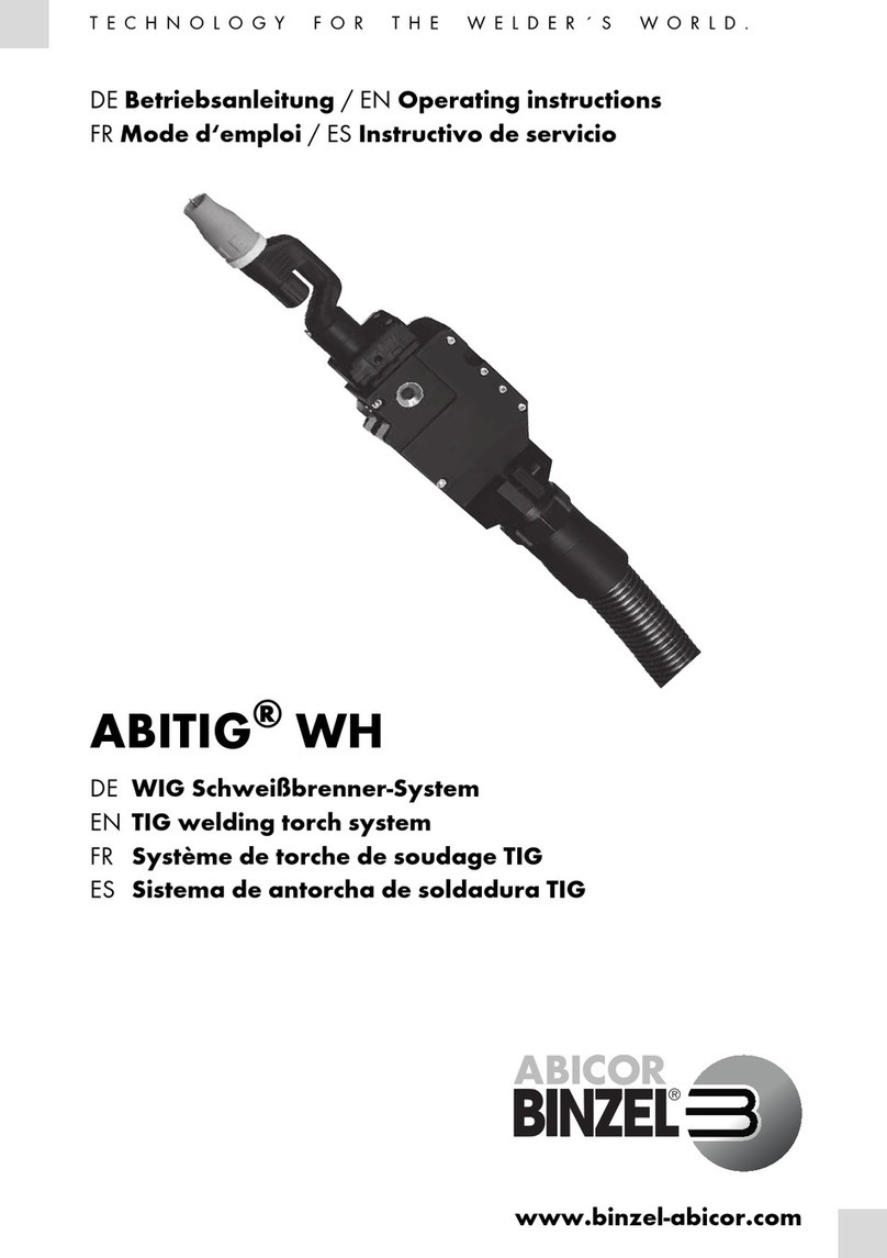 Abicor Binzel ABITIG WH User manual