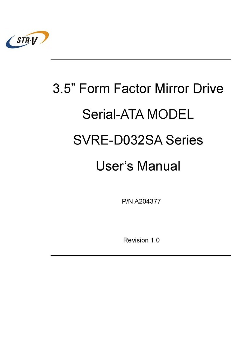 STR-V SVRE-D032SA Series user manual