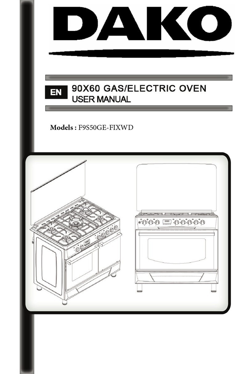 DAKO F9S50GE-FIXWD user manual