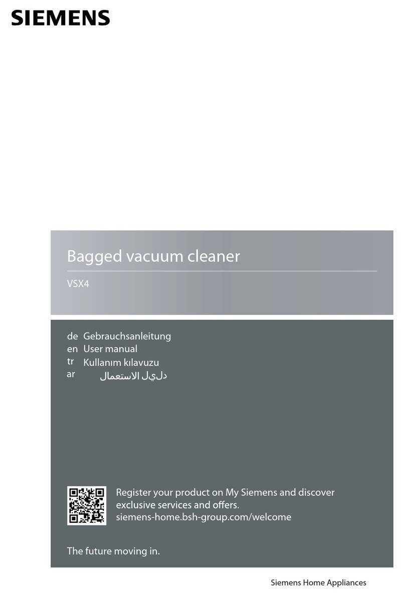 Siemens VS X4 User manual