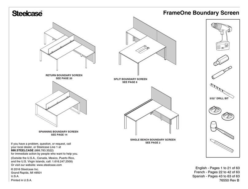 Steelcase FrameOne User manual