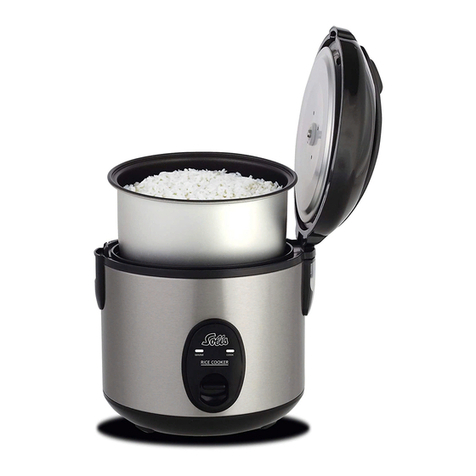SOLIS RICE COOKER COMPACT User manual