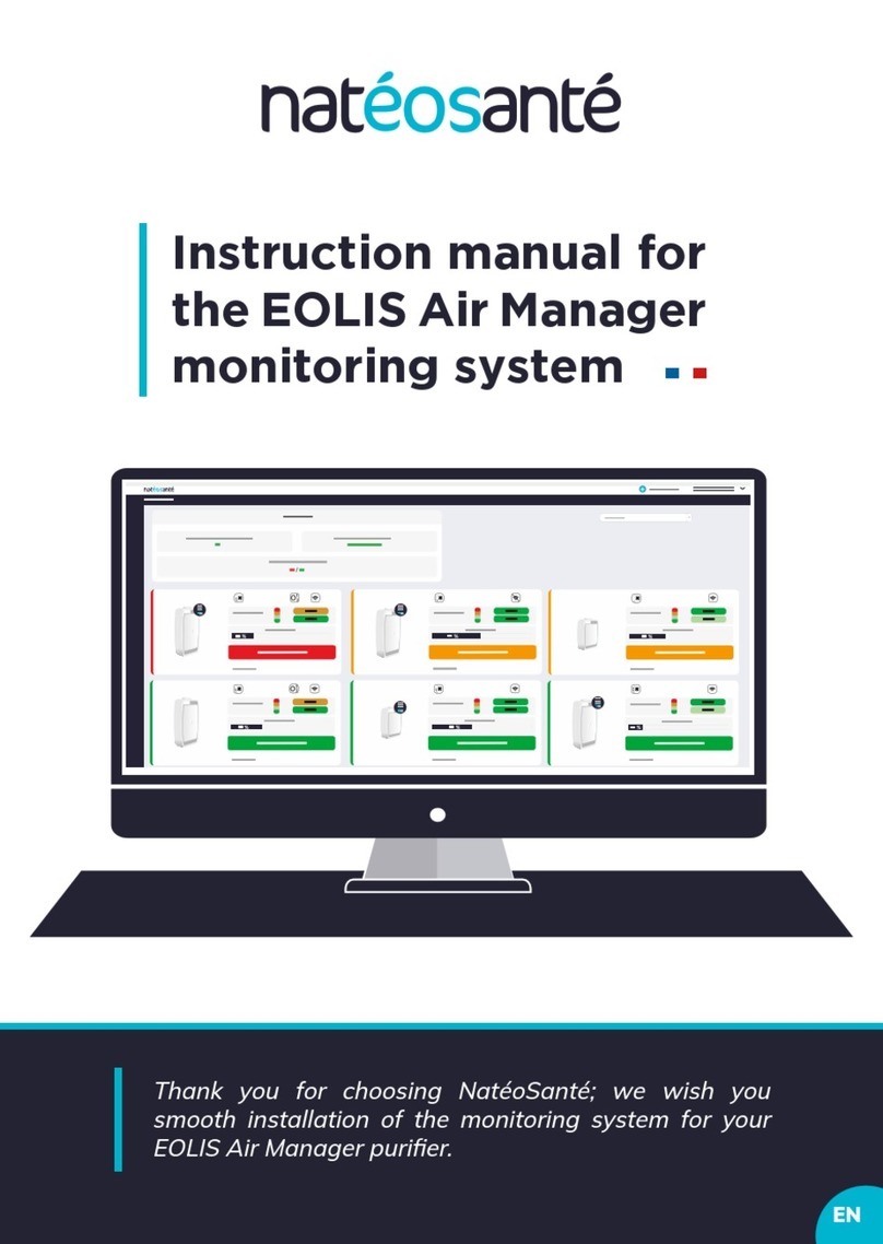 NateoSante EOLIS Air Manager User manual