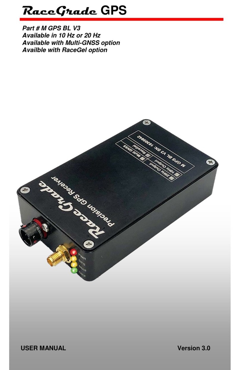 Motec Race Grade M GPS BL V3 user manual