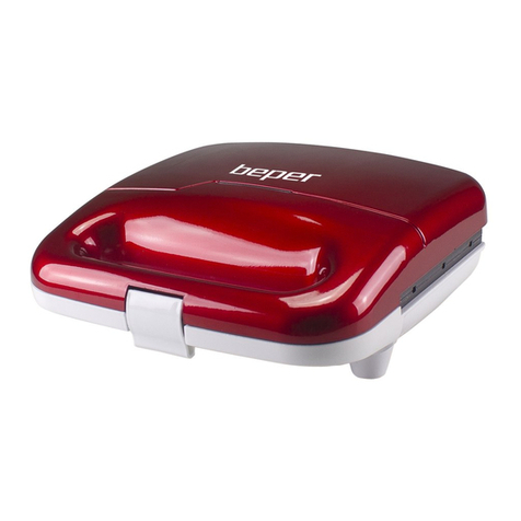 Beper P101CUD100 Operating and maintenance manual