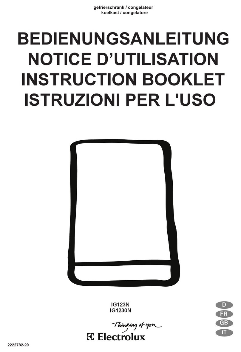 Electrolux IG123N Instruction booklet