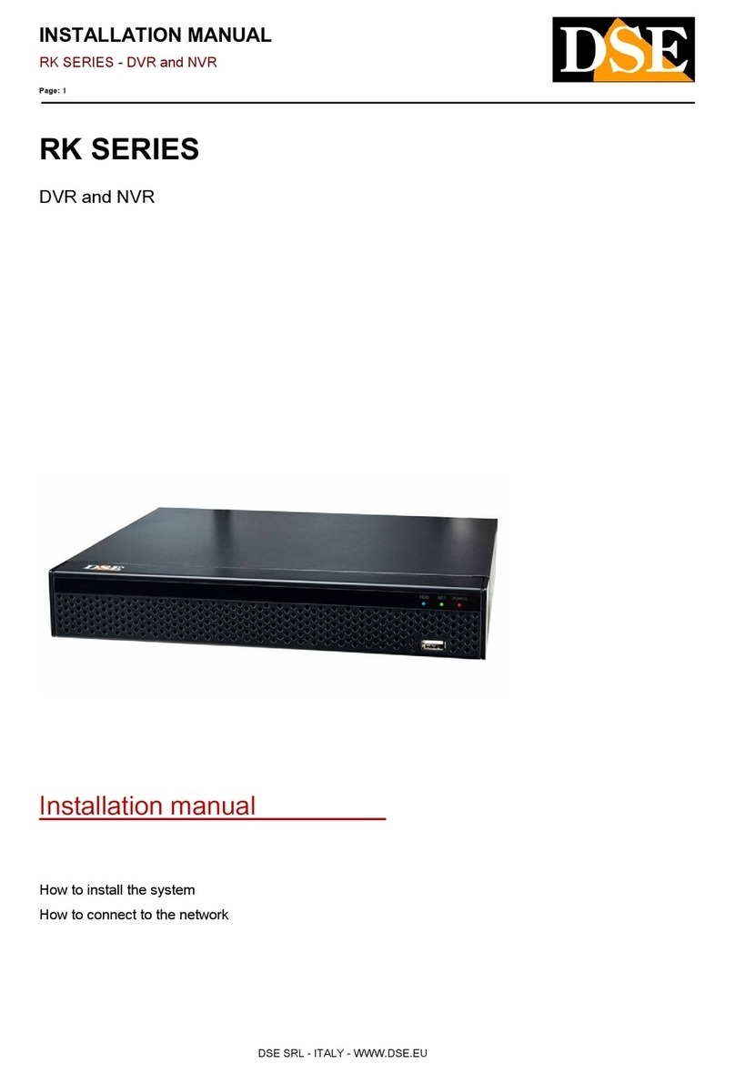 DSE RK Series installation manual