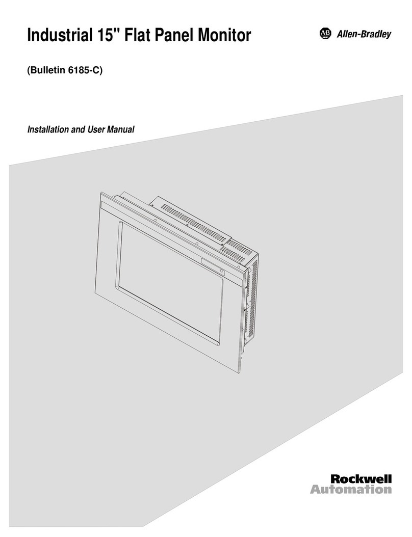Rockwell Automation Allen Bradley Bulletin 6185-C 15 User manual