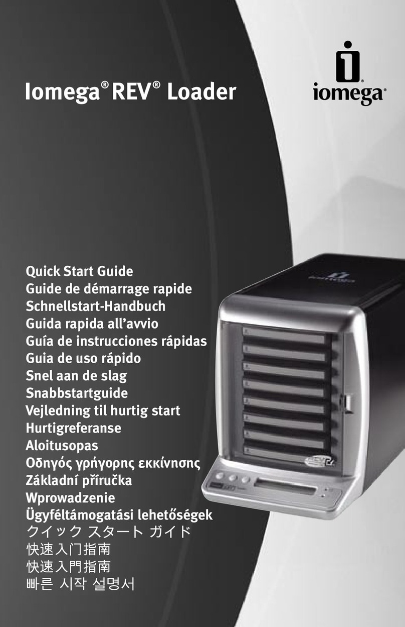 Iomega REV Loader 280 quick start guide