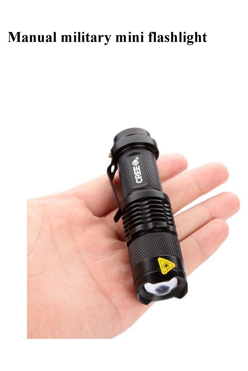Cree Manual military mini User manual