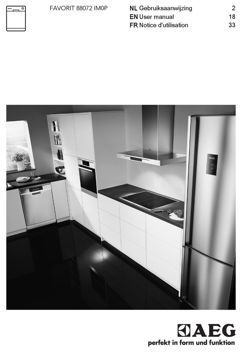 AEG FAVORIT 88072 IM0P User manual AEG FAVORIT 88072 IM0P User manual