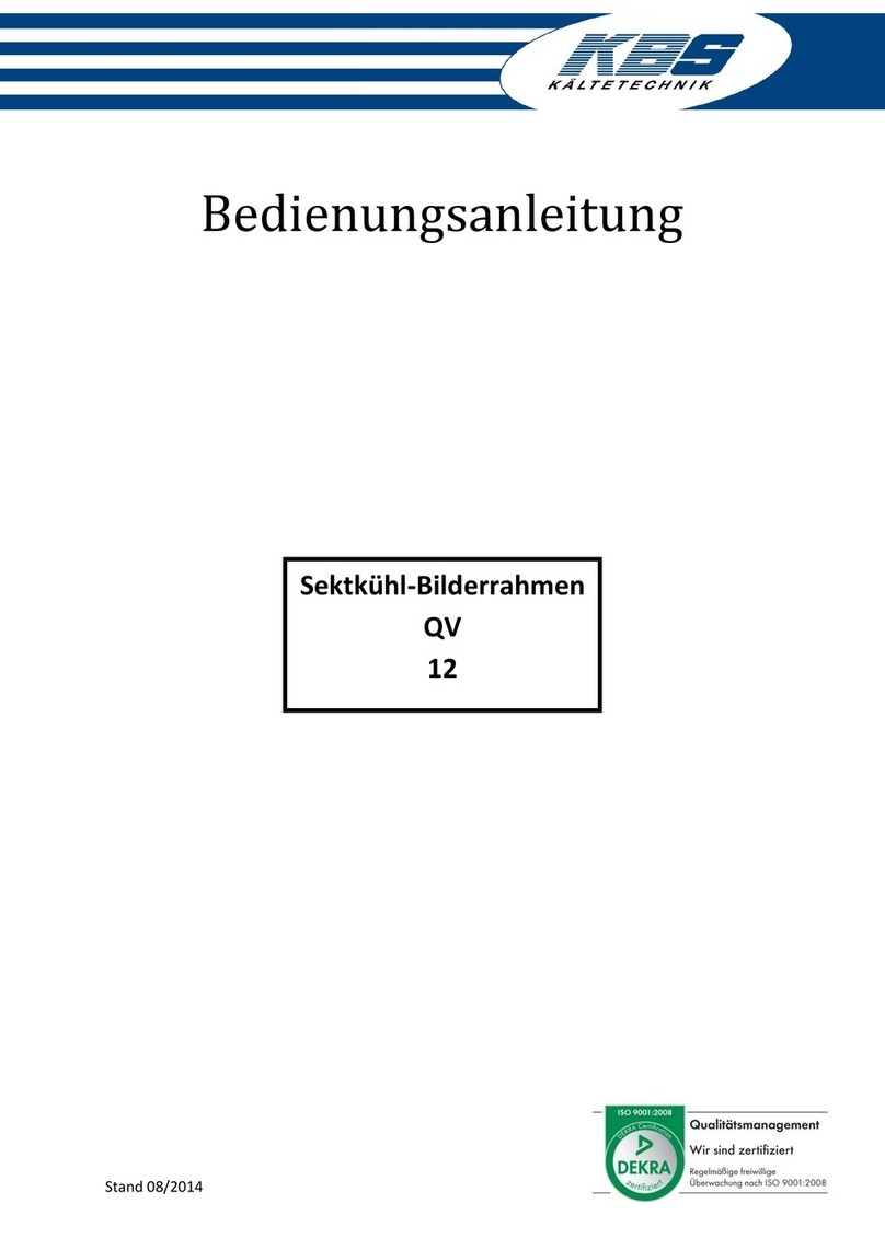 KBS QuadroVino QV12 User instruction manual