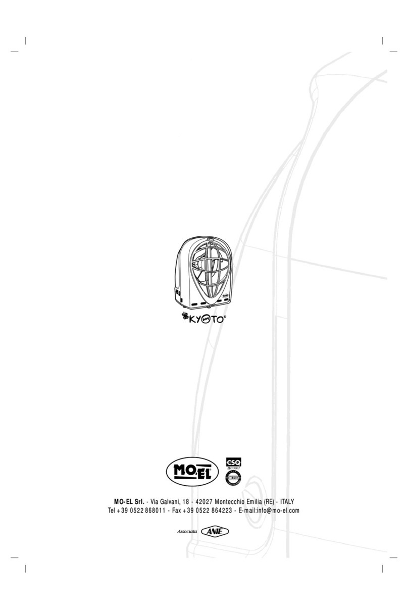 MO-EL KYOTO MOD395 User guide