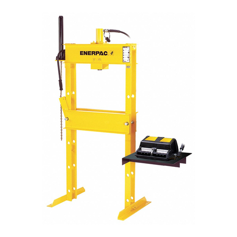 Enerpac VLP256P392 instruction sheet