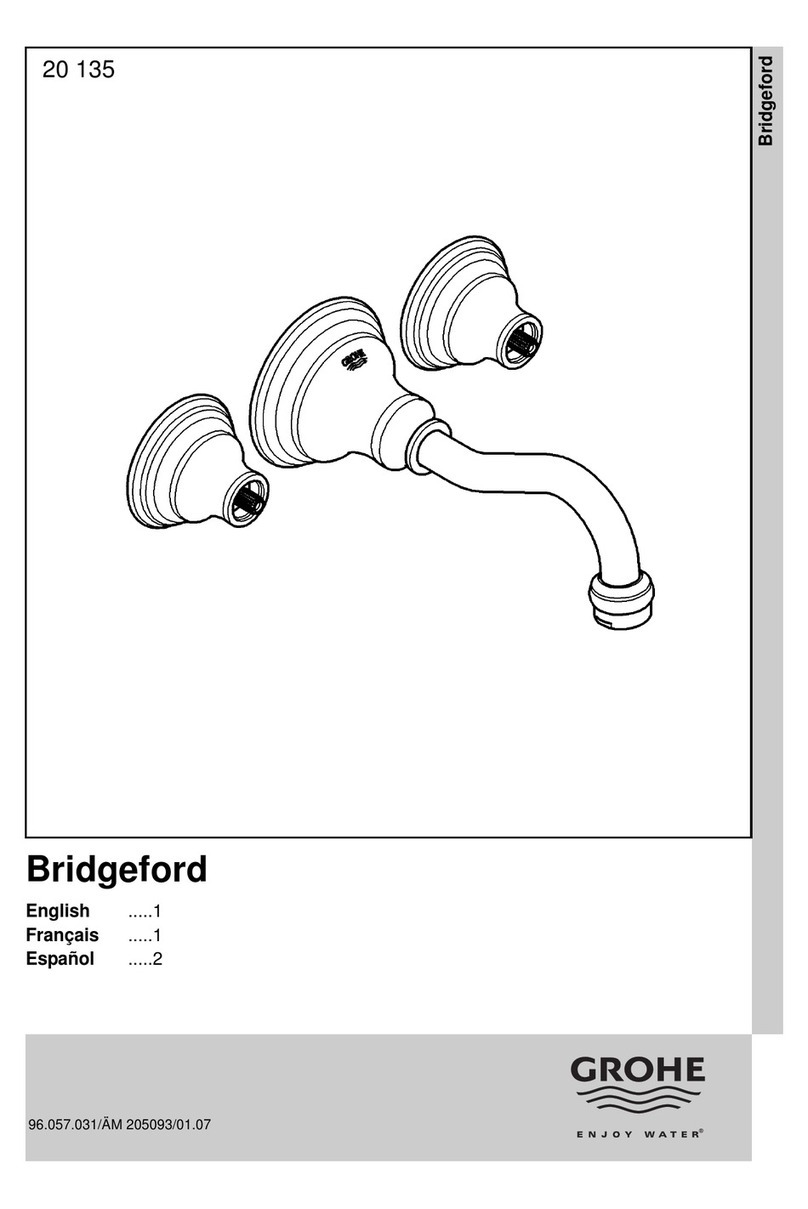 Grohe Bridgeford 20 135 User manual