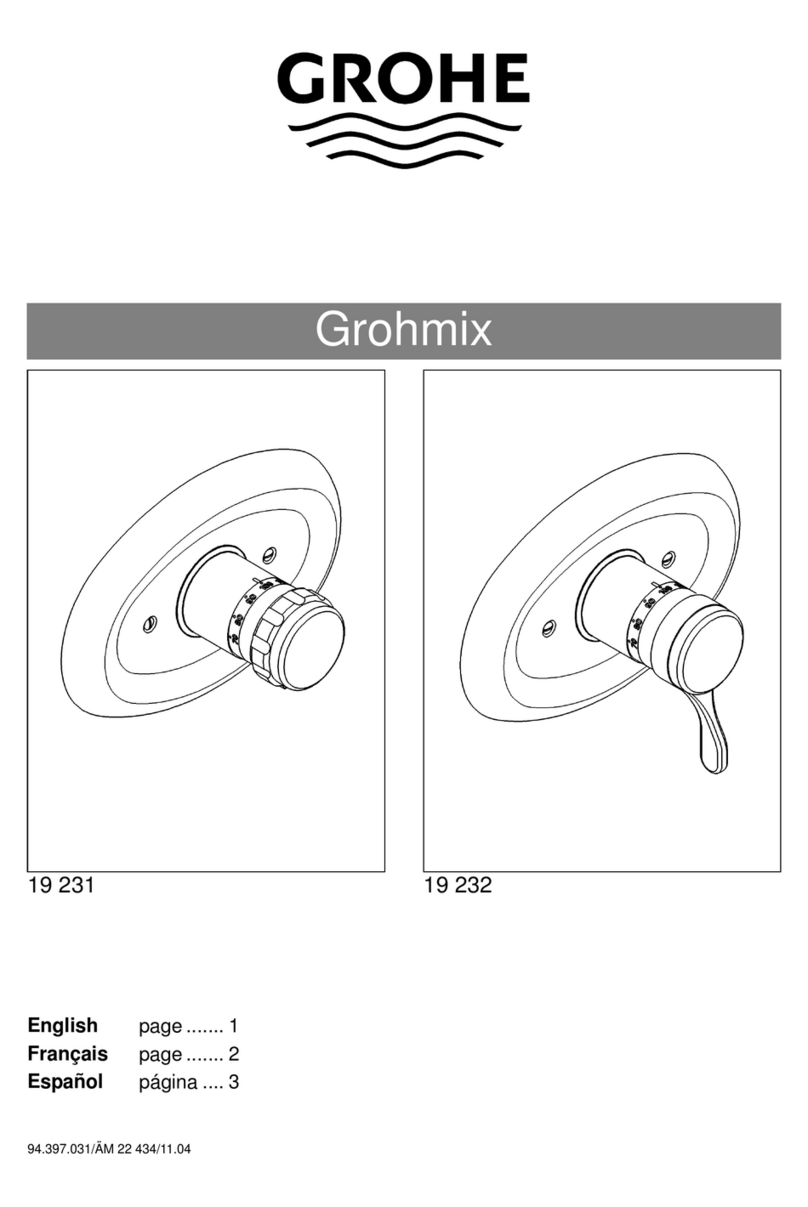 Grohe Grohmix 19 231 quick start guide
