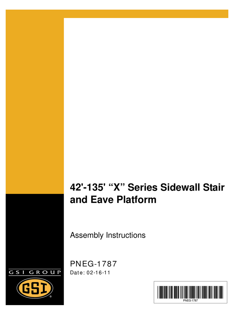 GSi X Series Assembly instructions