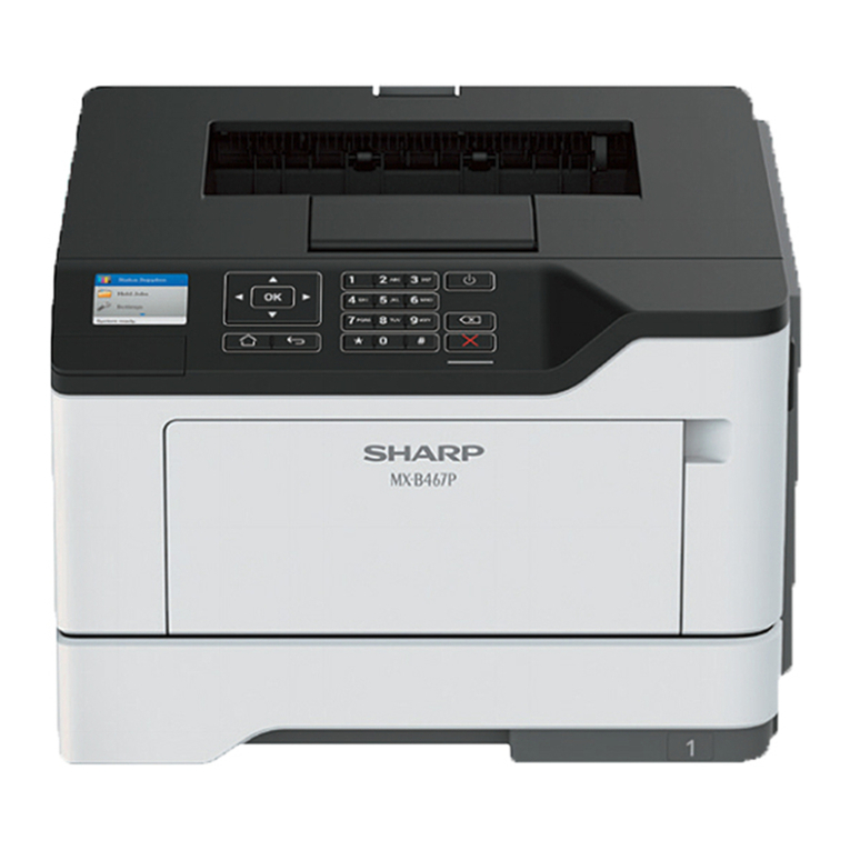 Sharp MX-B467P User manual