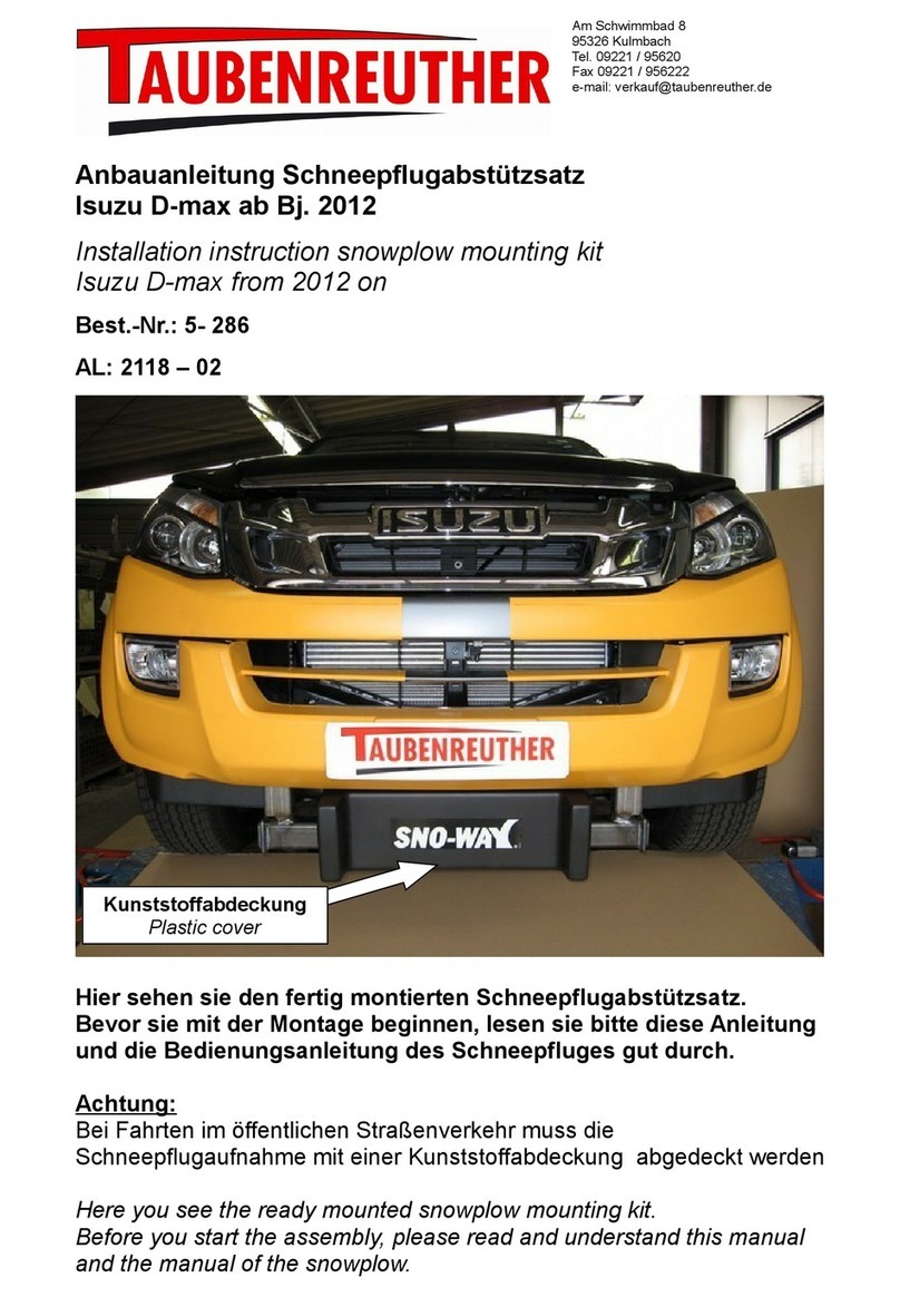 TAUBENREUTHER 5-286 User manual TAUBENREUTHER 5-286 User manual