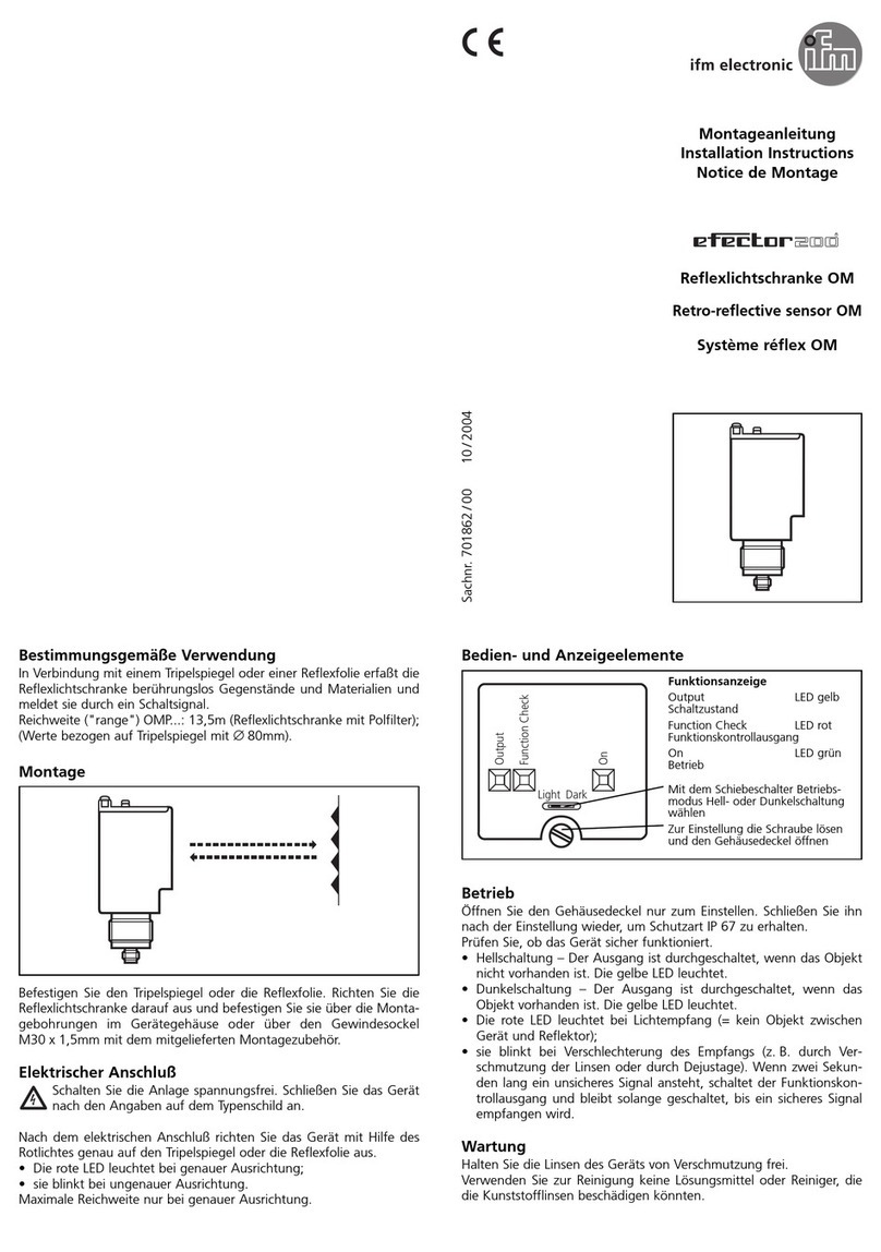 IFM efector200 OM User manual