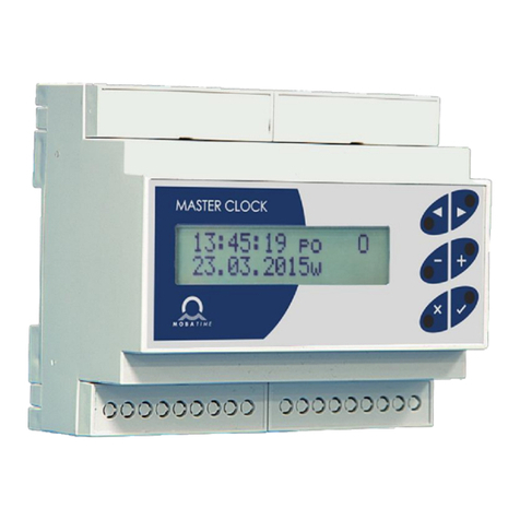 Mobatime Mini Master clock HN 60 user manual