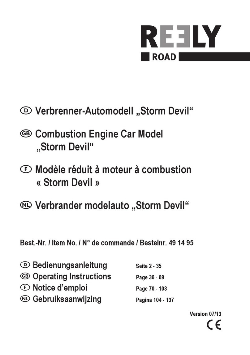 Reely ROAD Storm Devil operating instructions