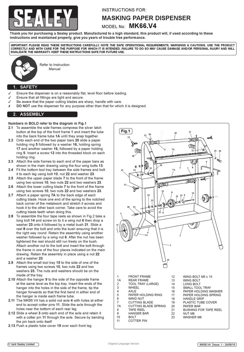 Sealey MK66.V4 User manual