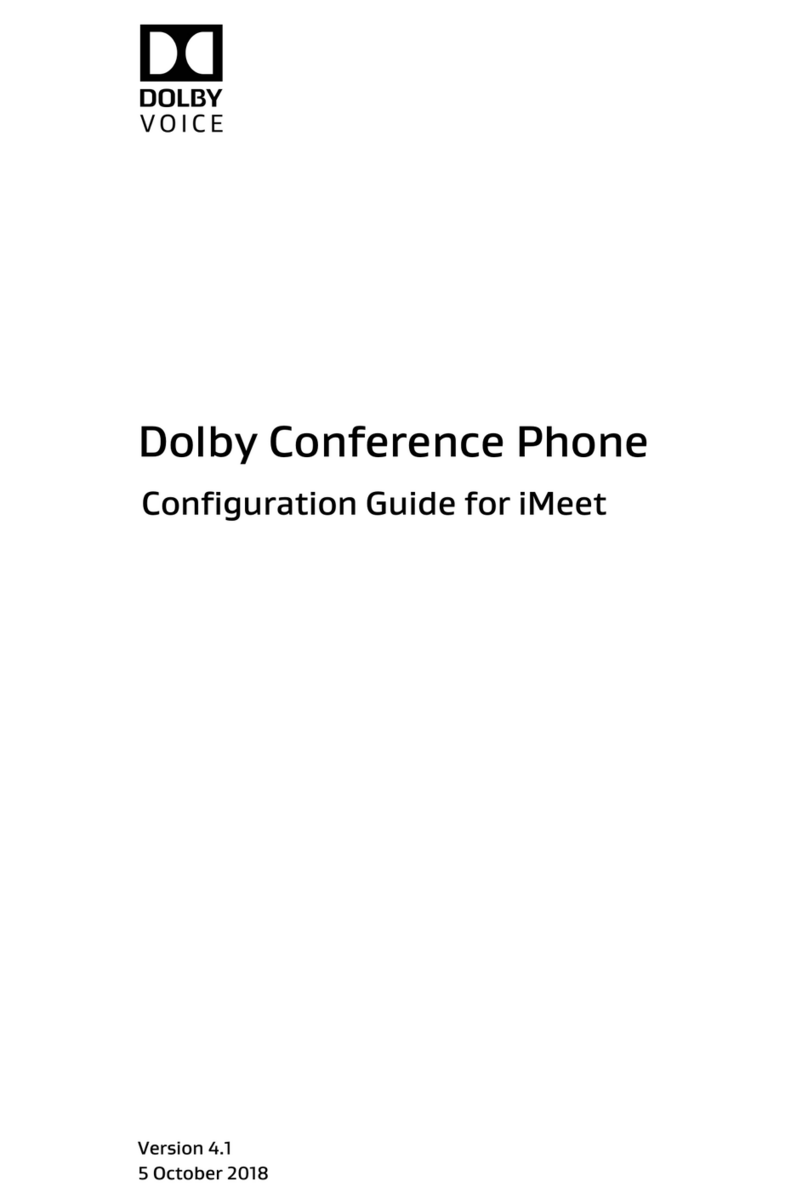 Dolby Laboratories iMeet User manual