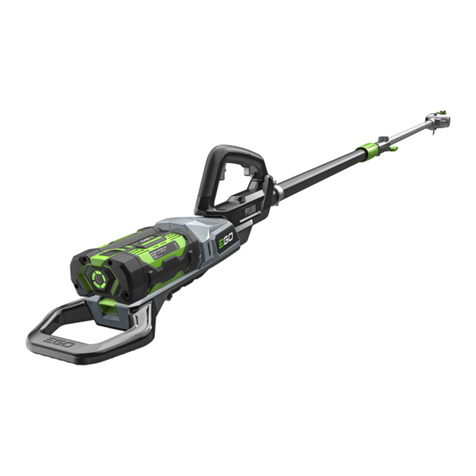Ego Power+ PPX1000 Operator's manual