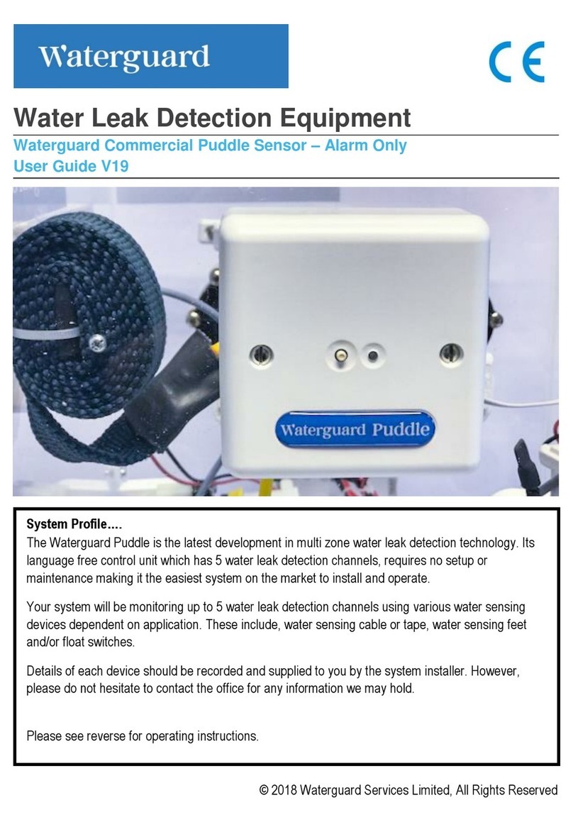 WATERGUARD Puddle User manual