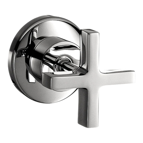 Hans Grohe Axor Citterio 39961 1 Series Instruction Manual