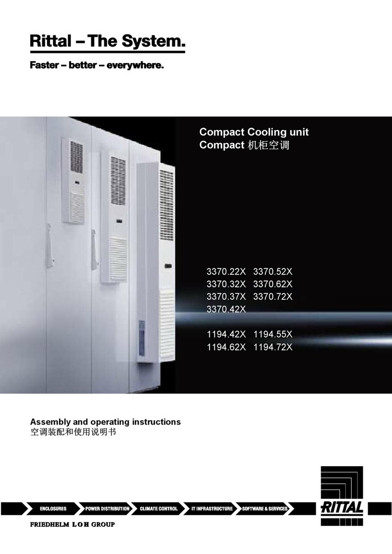 FRIEDHELM LOH Rittal 3370.22 Series Assembly and operating instructions FRIEDHELM LOH Rittal 3370.22 Series Assembly and operating instructions