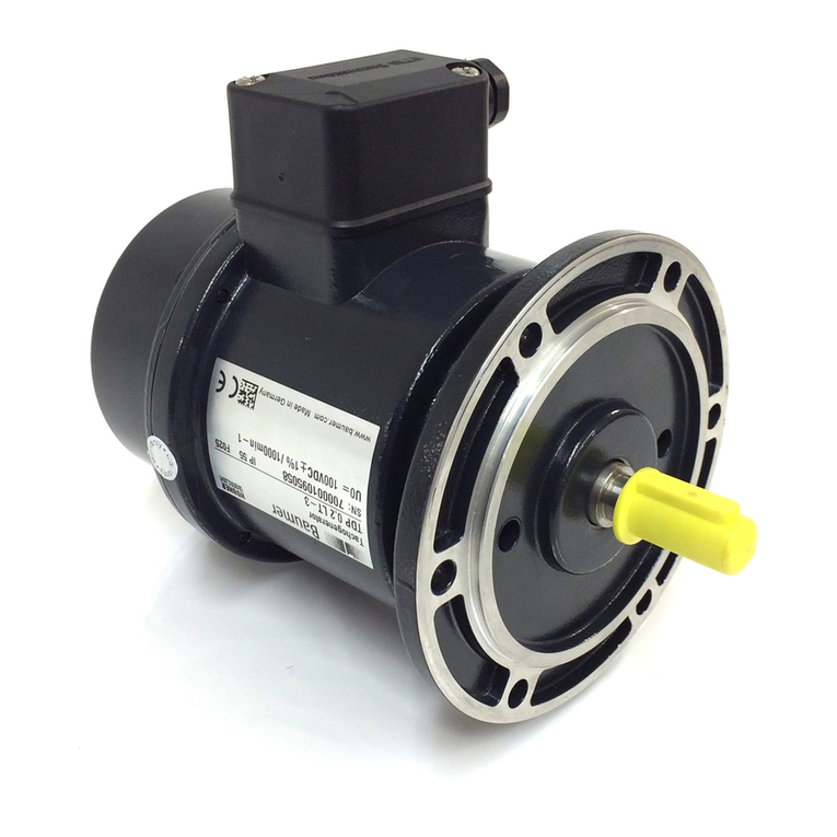 Baumer HUBNER TDP 0,2 Series Service manual