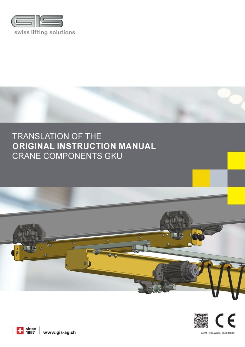 Gis GKU 1250 Translation of the original instruction manual