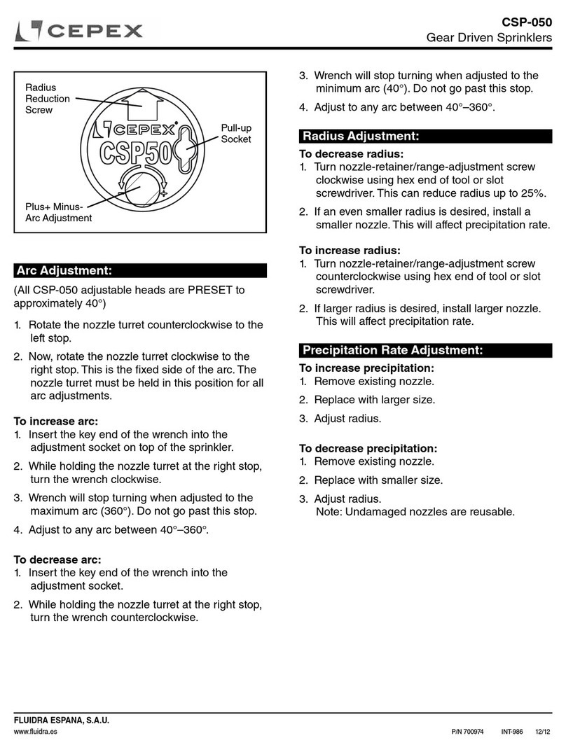 Cepex CSP-050 instructions