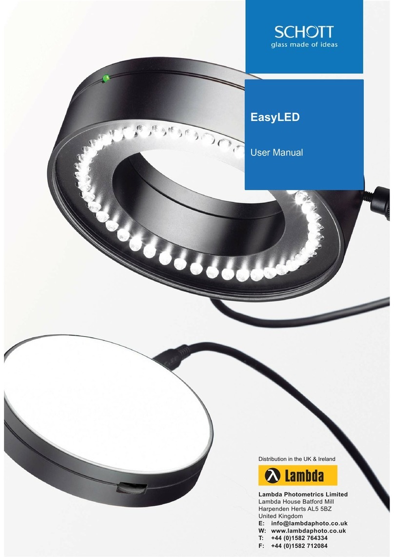 SCHOTT EasyLED Series user manual