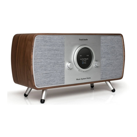 Tivoli Audio Music System Home Generation 2 owner's manual